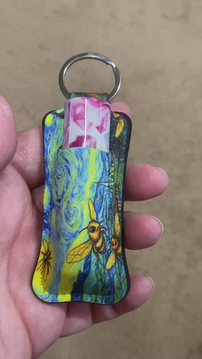 Lip Balm Holder | Lipstick & Chapstick Keychain | Kiss Keeper™ Collection
