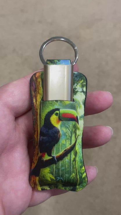 Lip Balm Holder | Lipstick & Chapstick Keychain | Kiss Keeper™ Collection