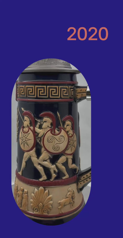 2020 Texas Renaissance Festival Tankard With Pewter Lid - Only 780