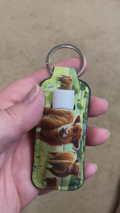 Lip Balm Holder | Lipstick & Chapstick Keychain | Kiss Keeper™ Collection