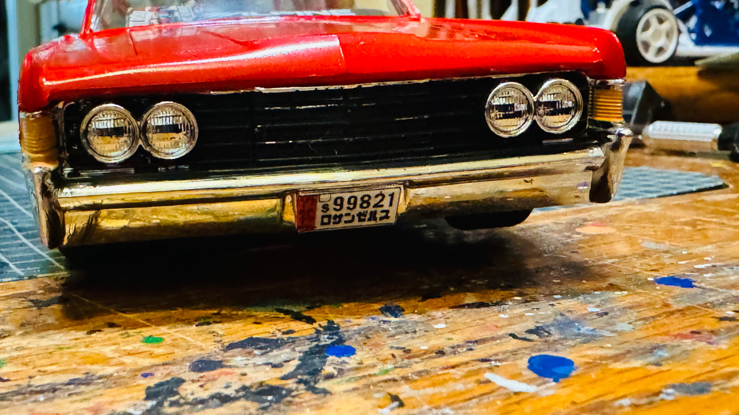 State License Plates Decals - 1:24 / 1:18 Scale - Water Slide or Peel & Stick